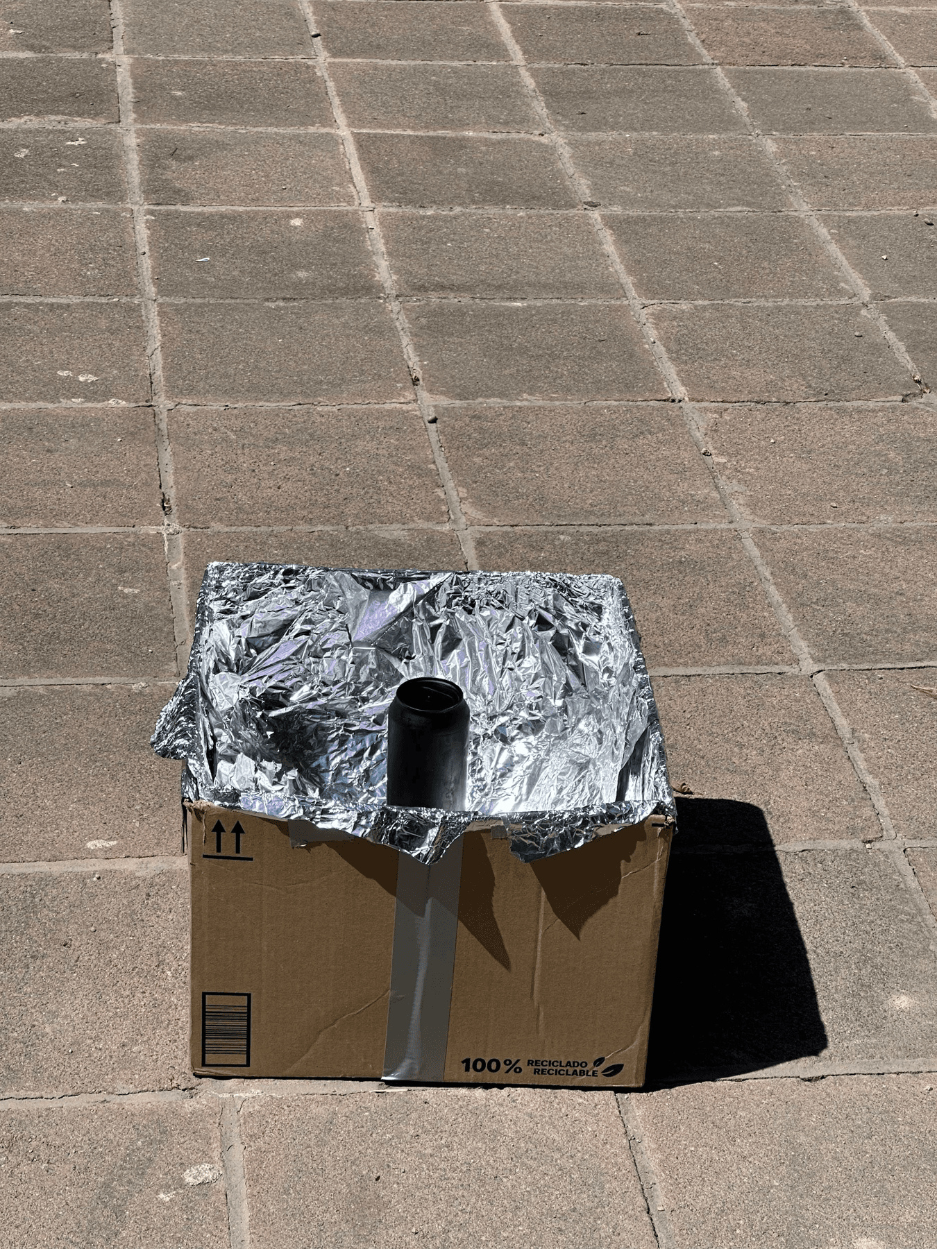Prototipo de calentador solar de concentración
