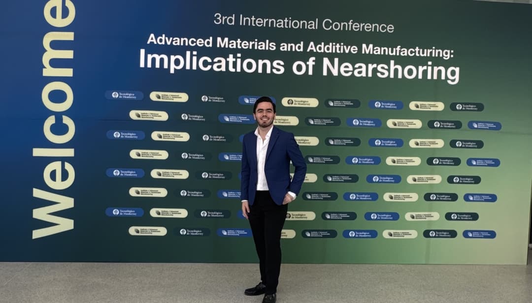 Ari Emilio Núñez en la 3rd International Conference Advanced Materials and Additive Manufacturing